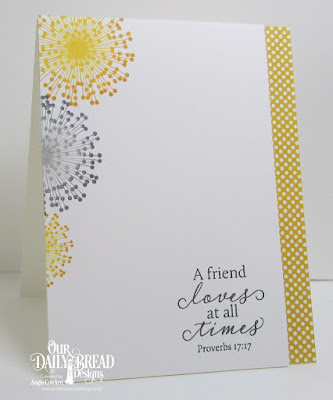 ODBD To My Friend, ODBD Birthday Brights Paper Collection, Card Designer Angie Crockett