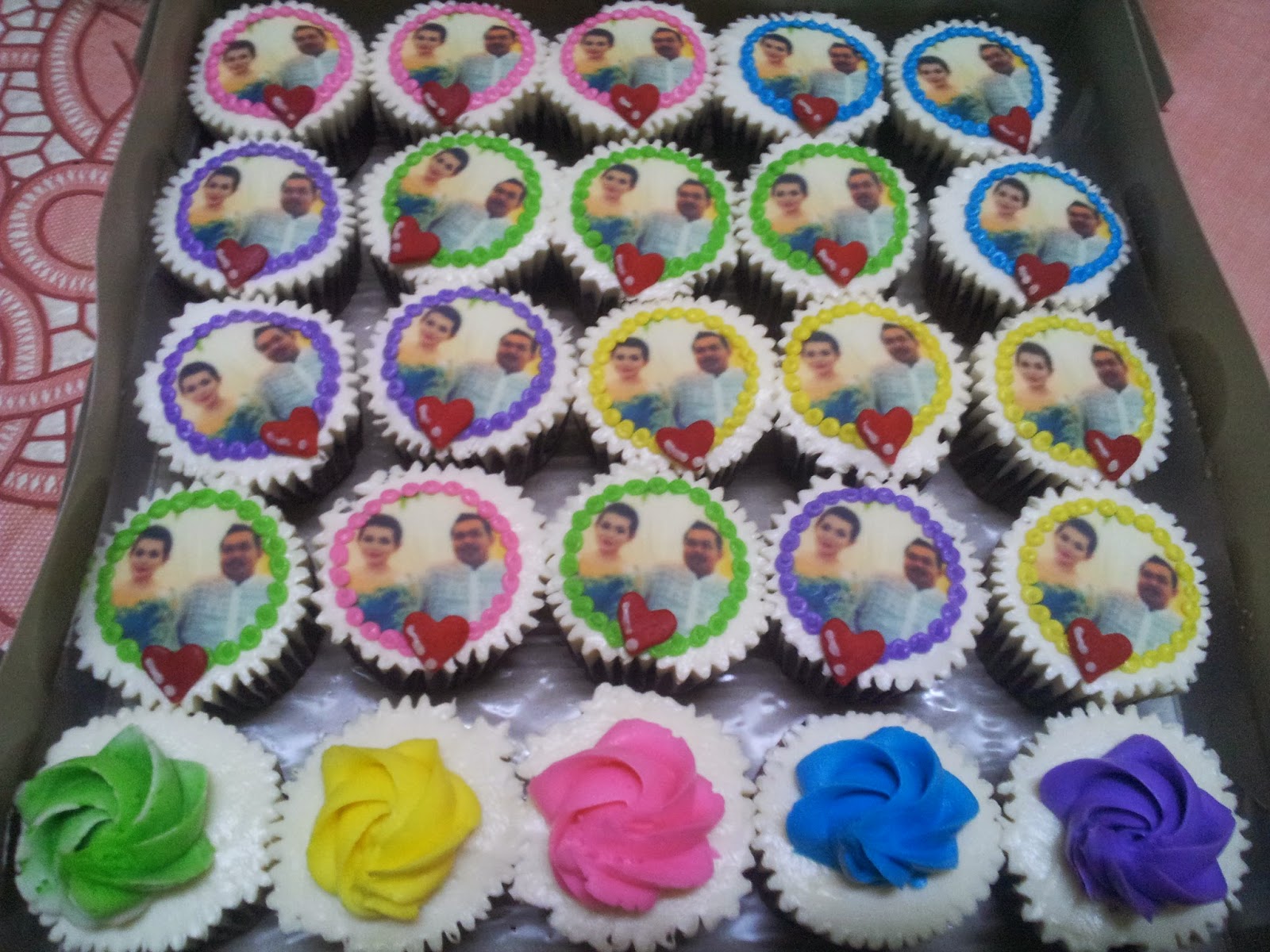 FEINAZCAKESHOUSE cupcake edible image