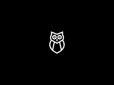 Abstract Owl Concept Logo