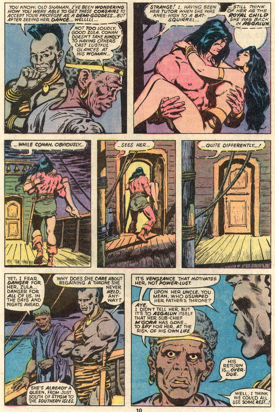 Read online Conan the Barbarian (1970) comic -  Issue #91 - 7