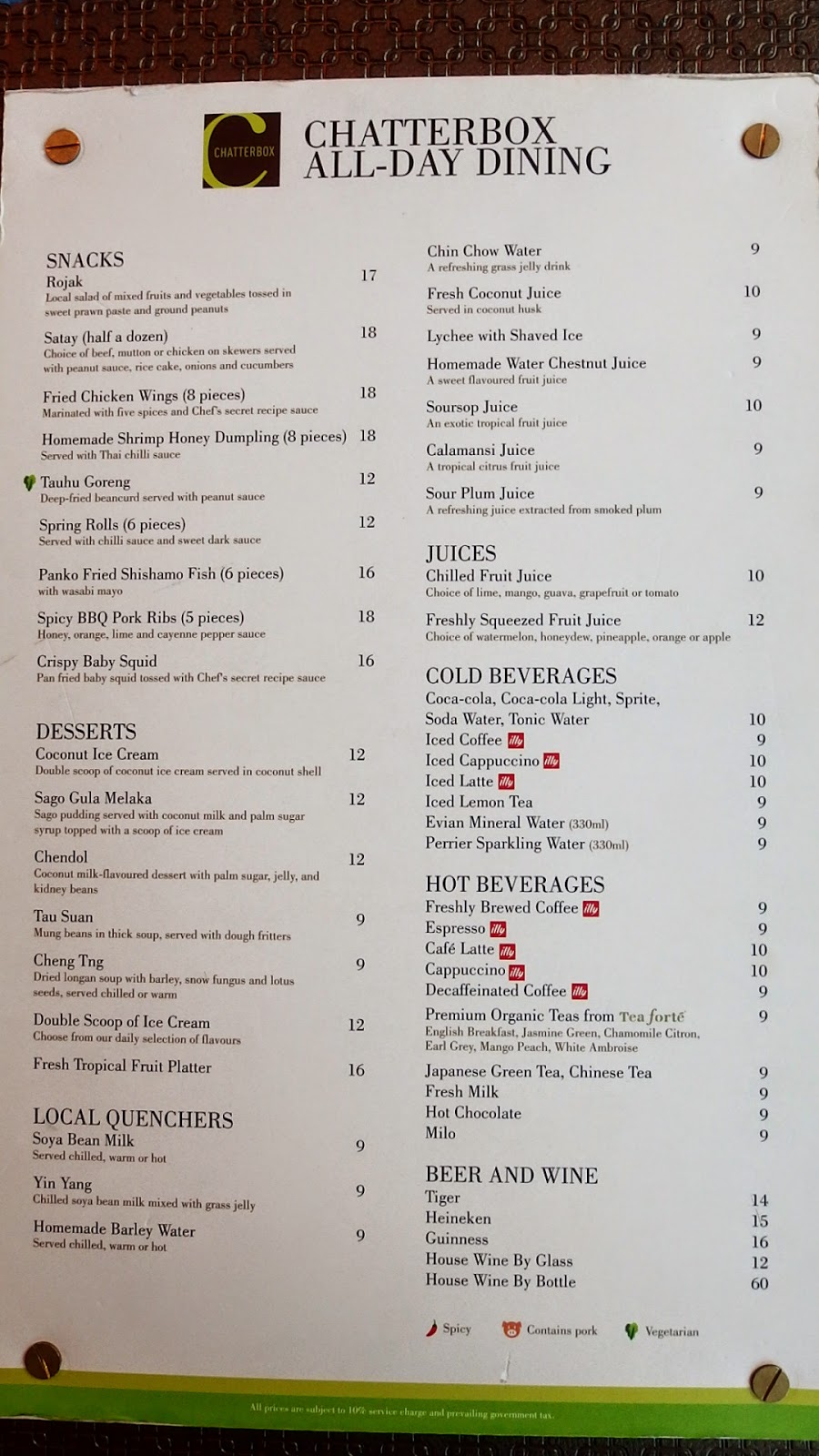 SuMMeR LoVes To Eat! Singapore Food Blog Chatterbox (333 Orchard Road