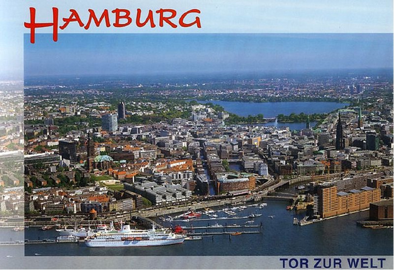 Marklaro's World Postcards Germany Hamburg