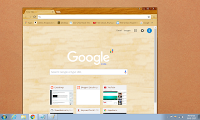 Custom Google Background