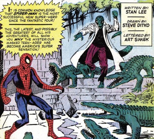 Image result for the lizard ditko spiderman