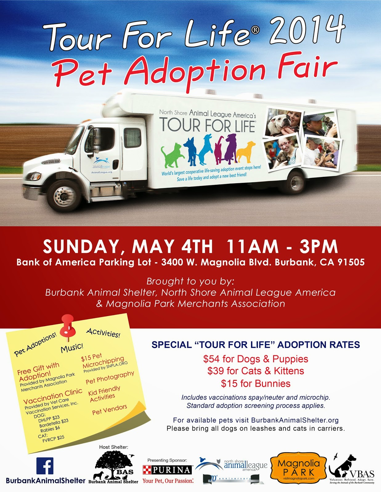 San Fernando Valley Real Estate Pet Adoption Fair in Burbank this weekend