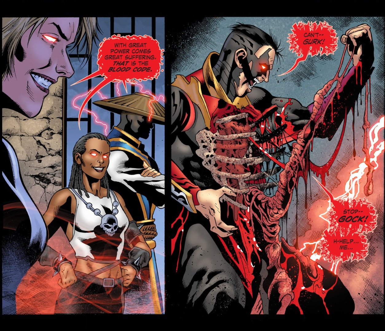Read online Mortal Kombat X [I] comic -  Issue #29 - 18
