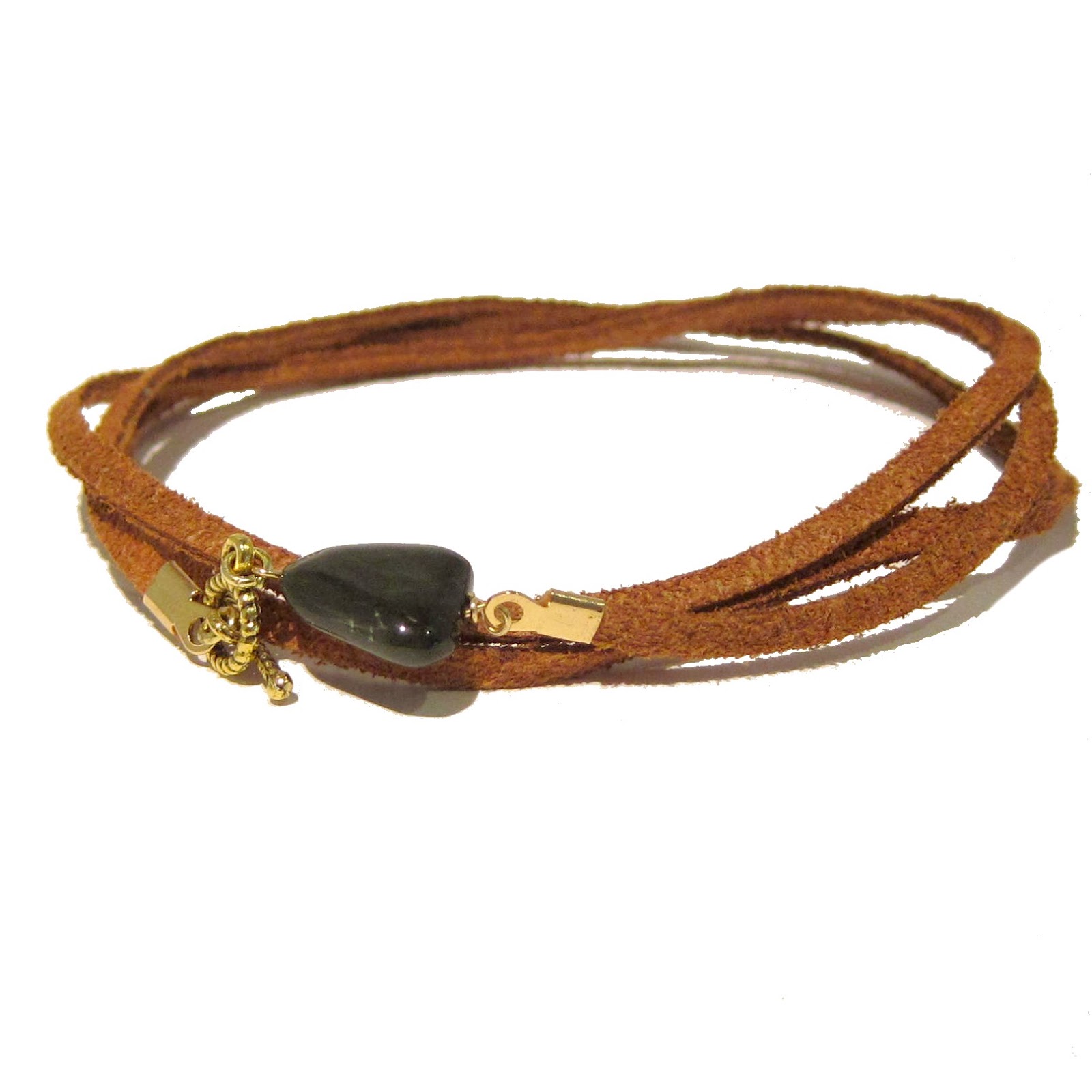 I Dig Crystals Blog New! Leather & Stone Wrap Bracelets