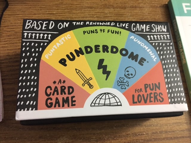He Said Books Or Me: Review: Punderdome: A Card Game for Pun Lovers