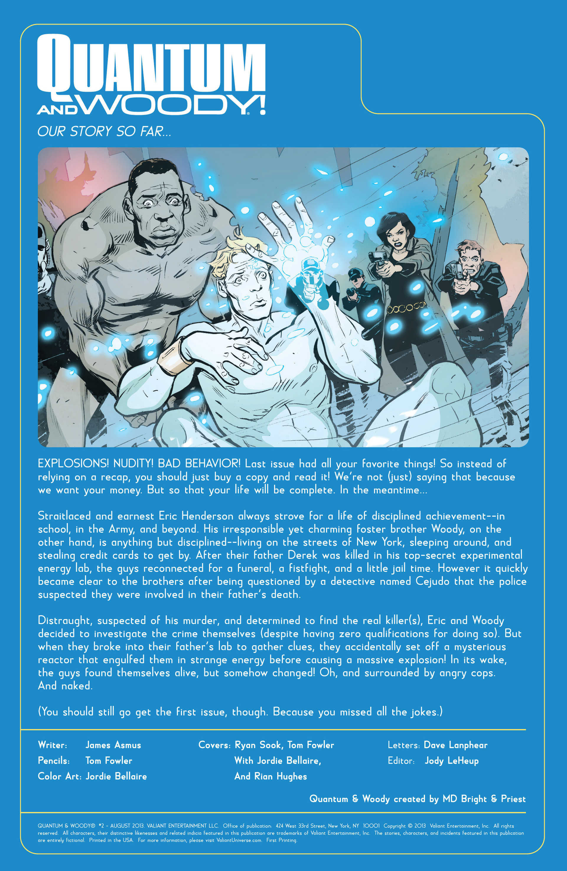 Read online Quantum and Woody (2013) comic -  Issue #2 - 2