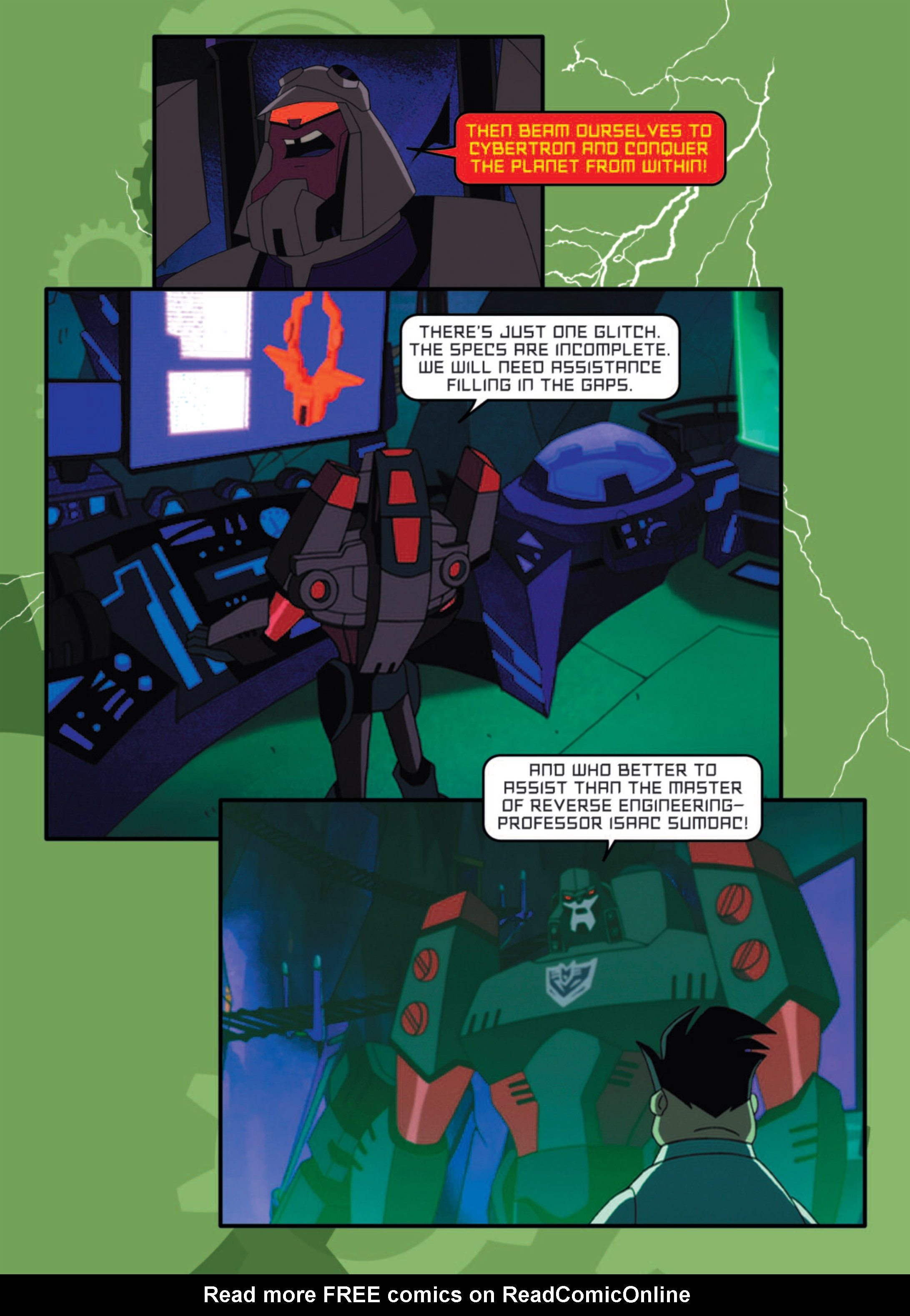 Read online Transformers Animated comic -  Issue #8 - 33
