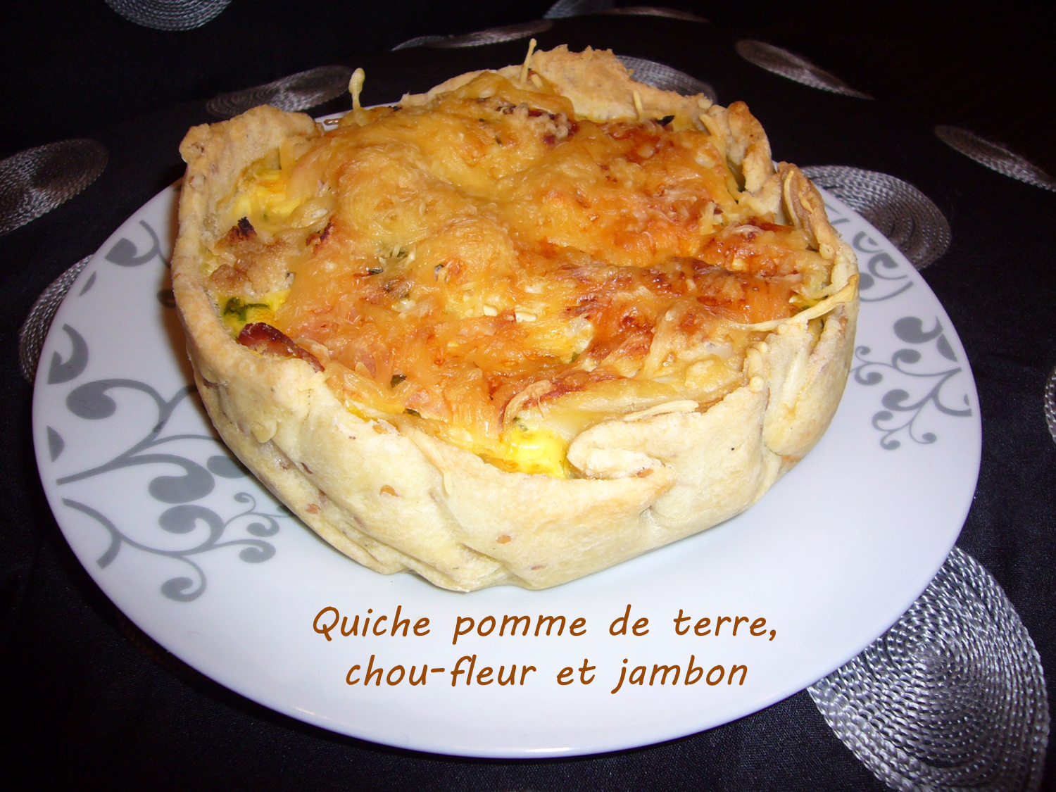 Soupe Chou Fleur Pomme De Terre Recettes De Soupe De Chou Fleur Et Pommes De Terre 13 Quiche au chou-fleur, pomme de terre et jambon