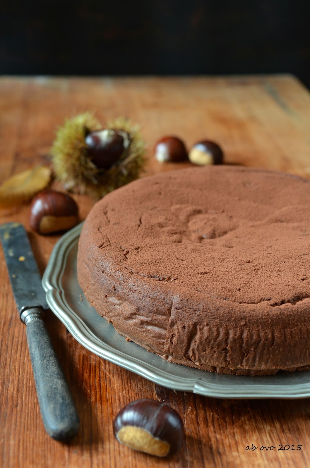 Ab oVo. Blog di ricette: Torta di castagne e cioccolato al rum (senza ...