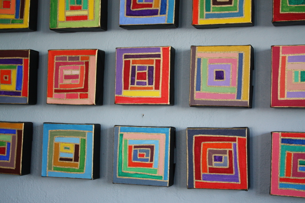 at the end of this row... Inspiration Quilts of Gee's Bend