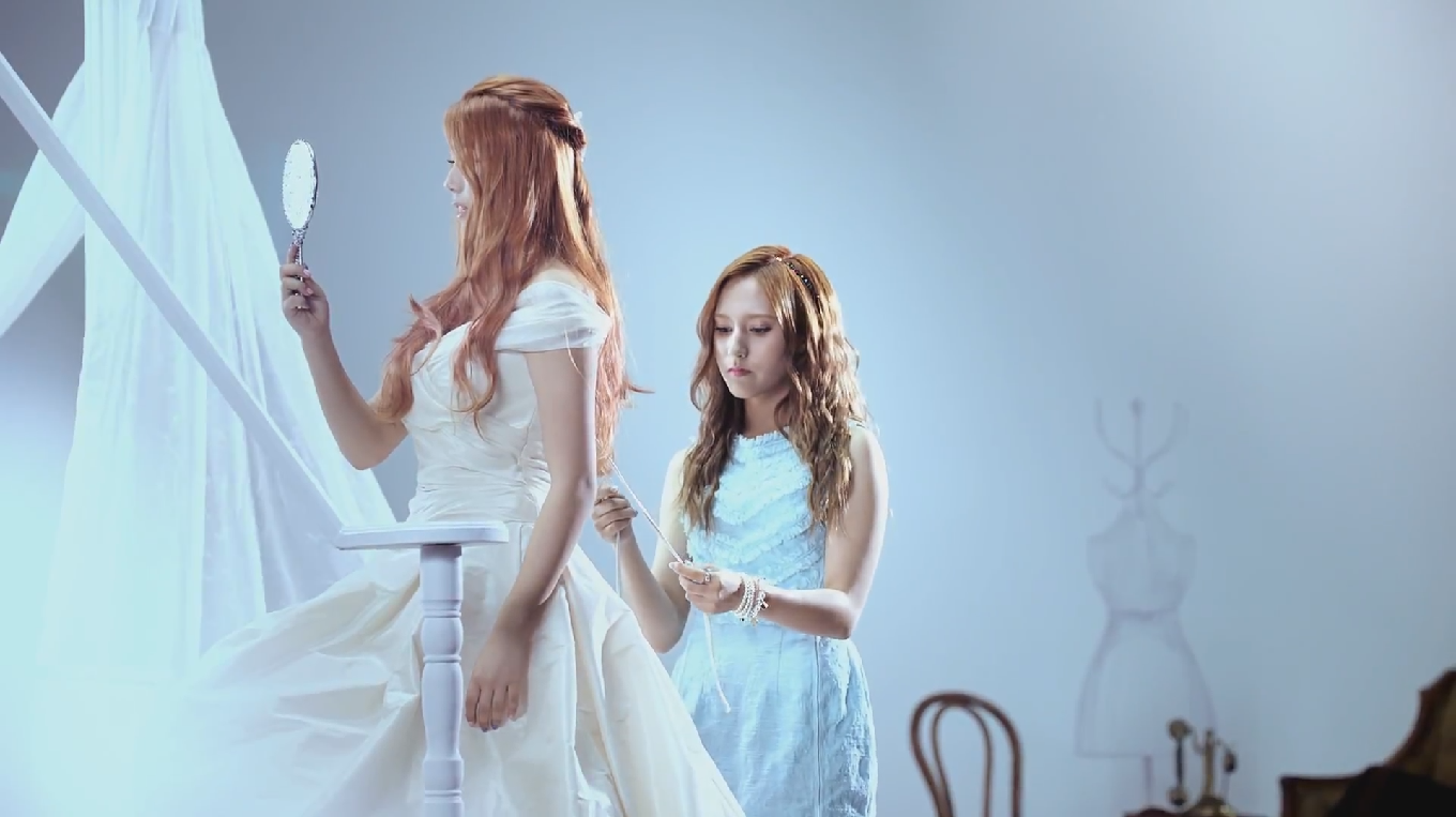 I cry like Yuko Oshima Kpop Chocolat Black Tinkerbell (블랙팅커벨)