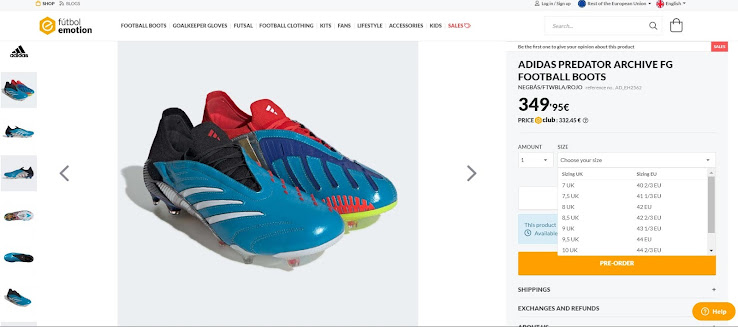 adidas predator archive fg