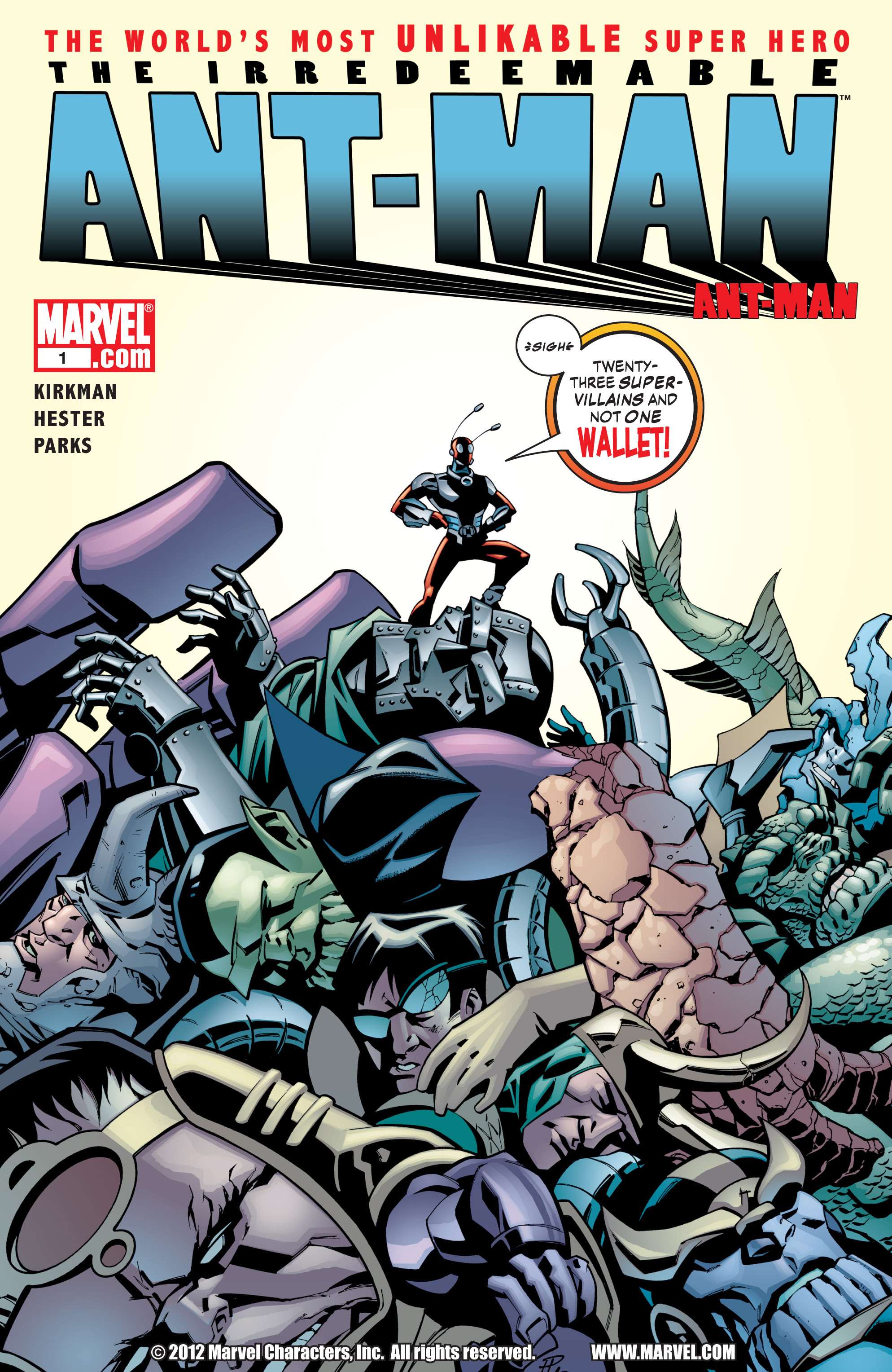 Read online The Irredeemable Ant-Man comic -  Issue #1 - 1