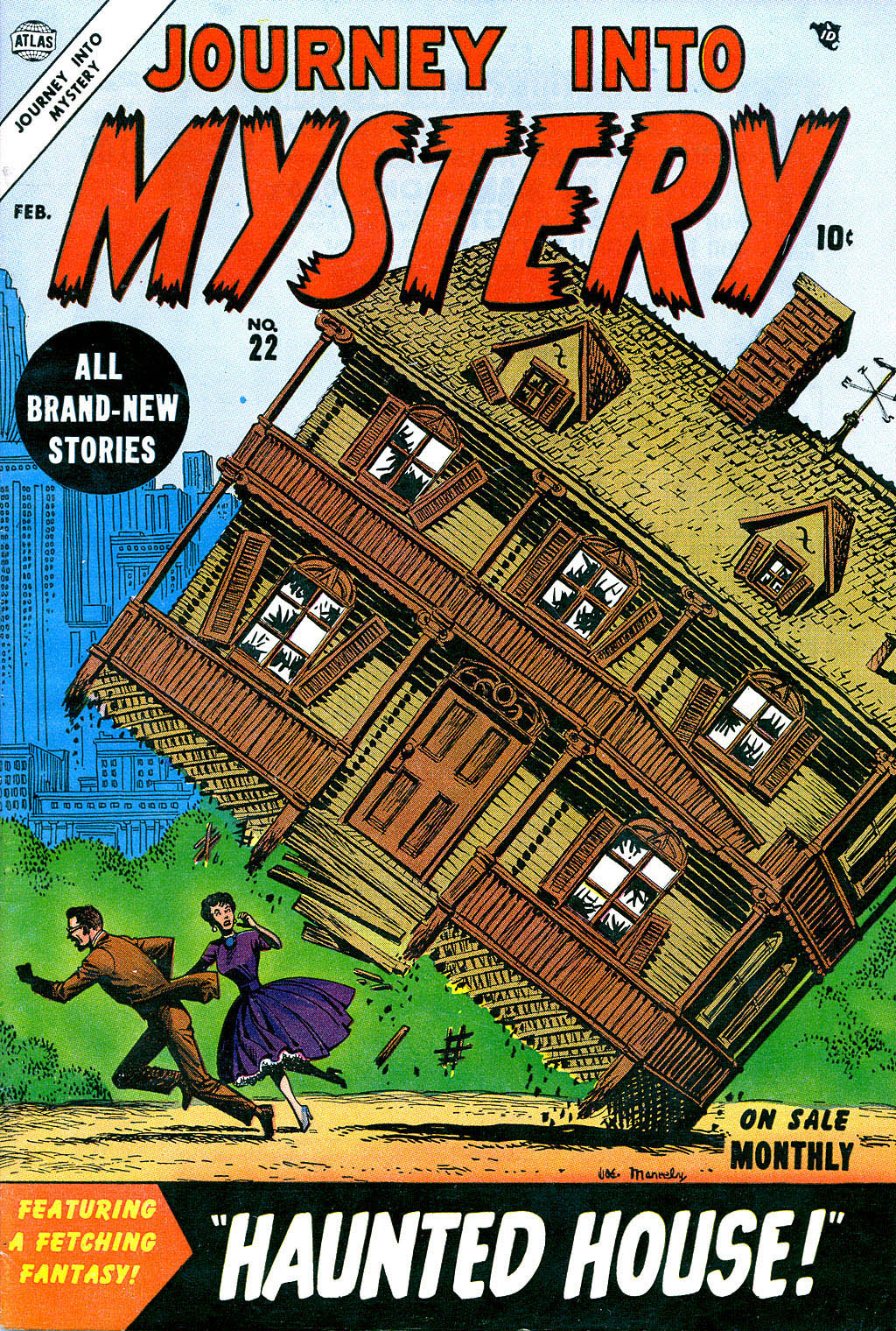 Read online Journey Into Mystery (1952) comic -  Issue #22 - 1