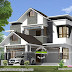 2529 sq-ft 4 bedroom sloping roof modern home