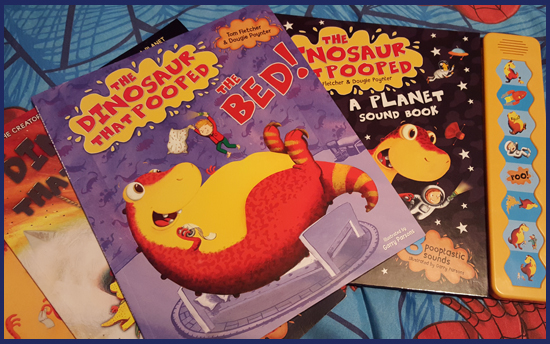 Tom and Dougie have commented that the most important thing they found with writing these books is to have fun, and this is exactly what they have achieved with how these are written.  This is now the 4th in the series and are good fun to read and talk about with your little one.