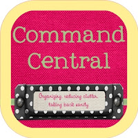 Create your own command central to help keep your family organized. #CommandCentral #organize #RealCoake
