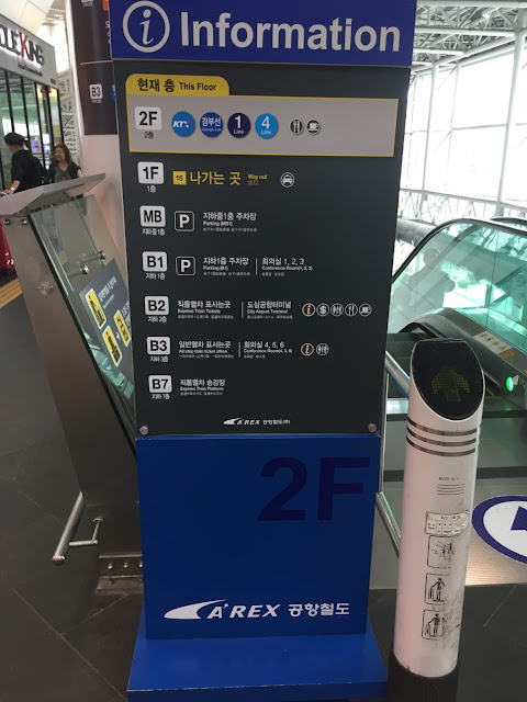 Seoul Station Info board