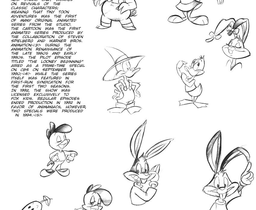 List Of Tiny Toon Adventures Characters - Tiny Toons Cat