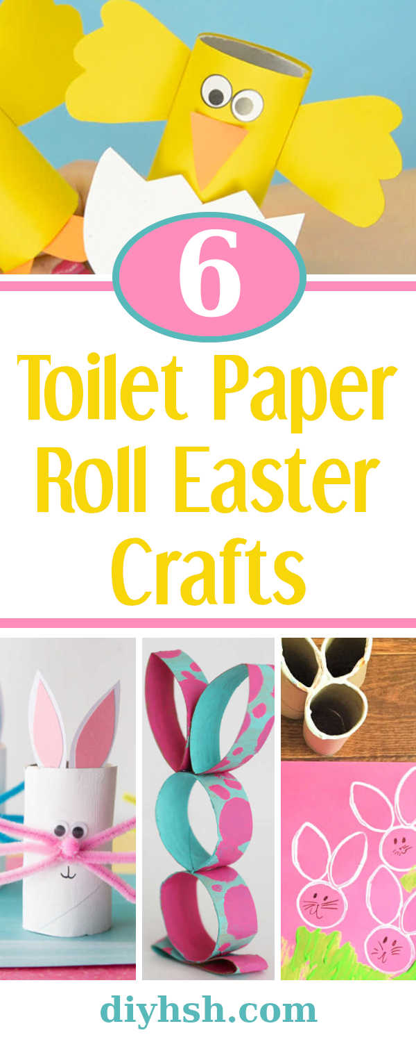 Toilet Paper Roll Easter Crafts DIY Home Sweet Home