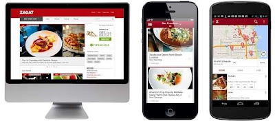 Zagat for Web, Android and iOS devices, locate your favourite nightspot, hotel or restaurant and check out the reviews for free