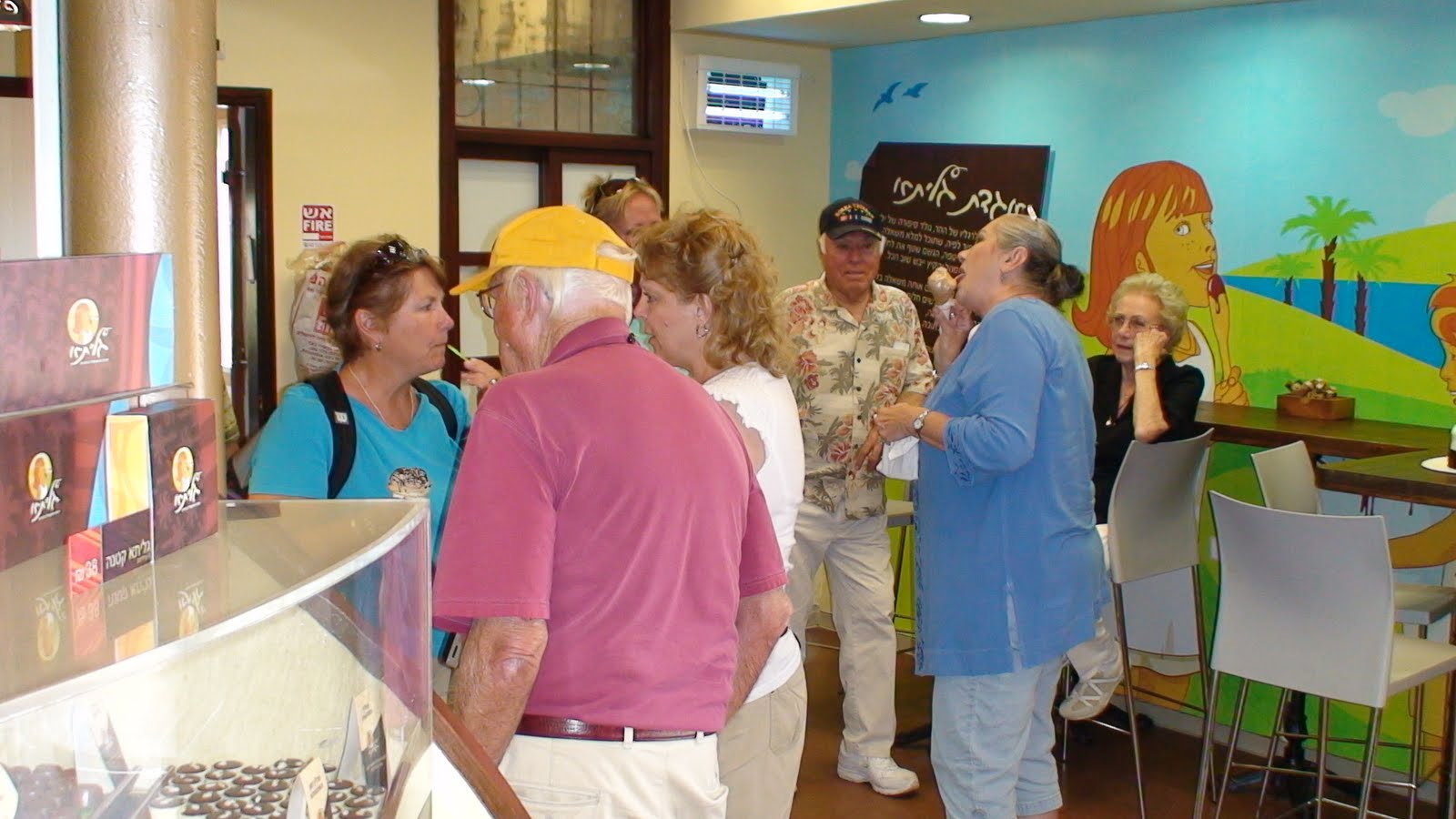 P. Mark Israel Day 6 Chocolate Factory, Jerusalem!