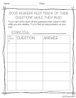 Asking and answering questions is my favorite skill to teach! Here are some fun activities that help me when teaching about this important topic.
