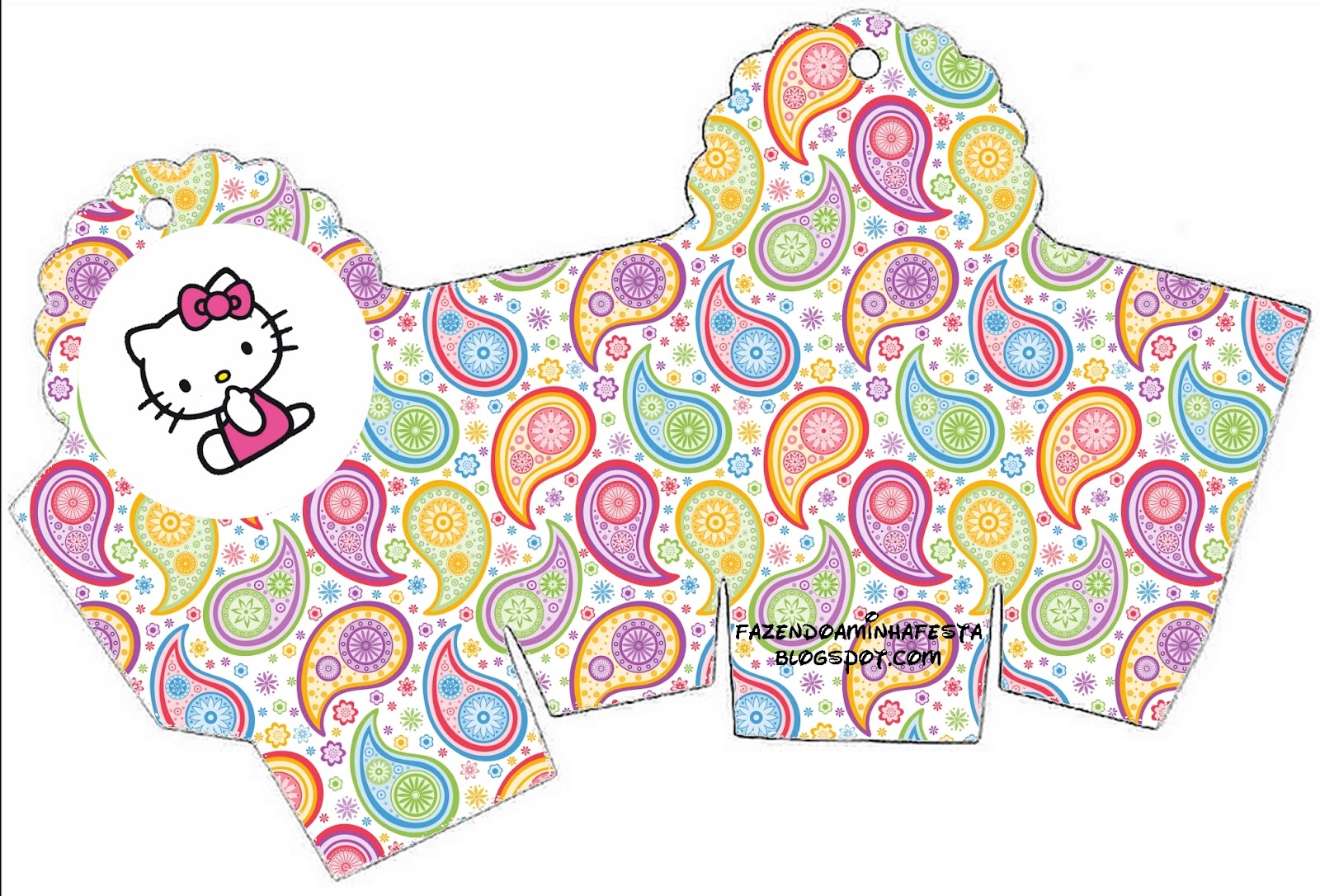Hello Kitty Party: Free Printable Boxes. - Oh My Fiesta! in english