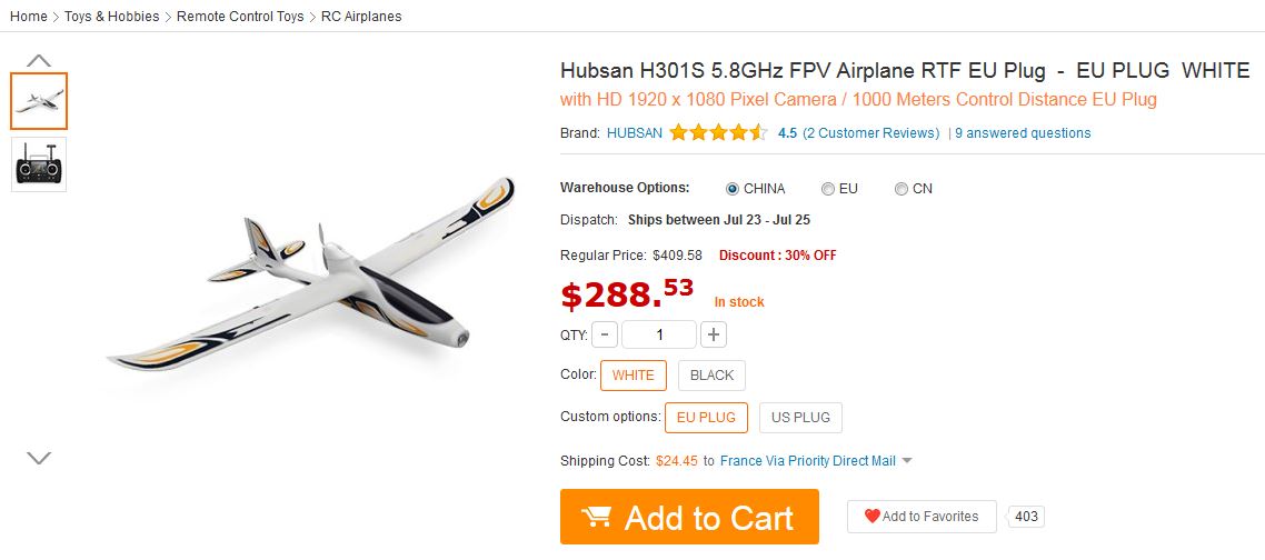 hubsan h301s spy hawk review