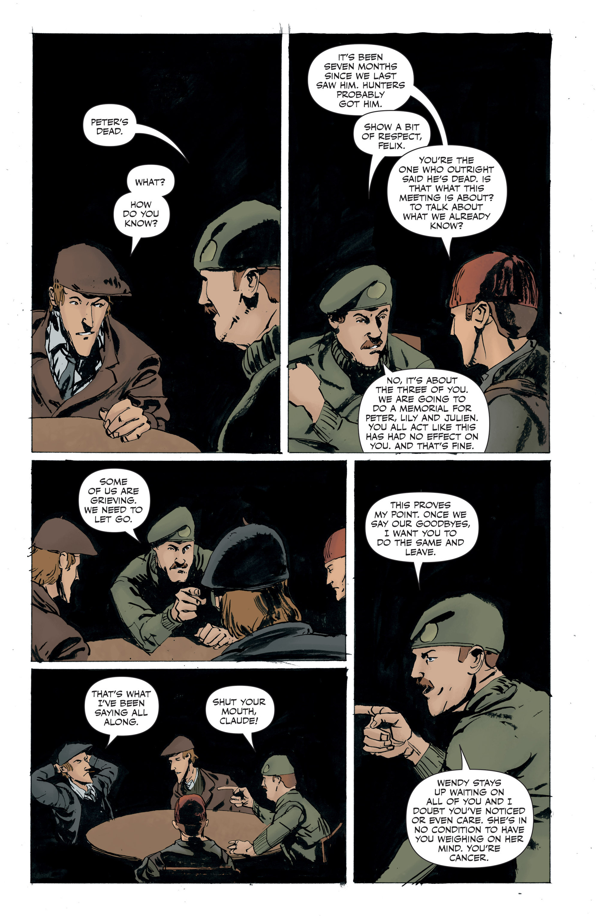 Read online Peter Panzerfaust comic -  Issue #21 - 22