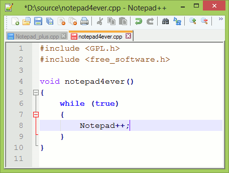 [Download] Notepad ++ 6.6.8
