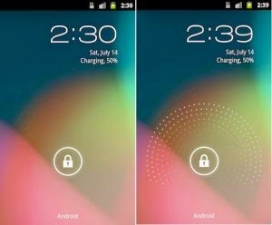 Customize Android lock screen with apps