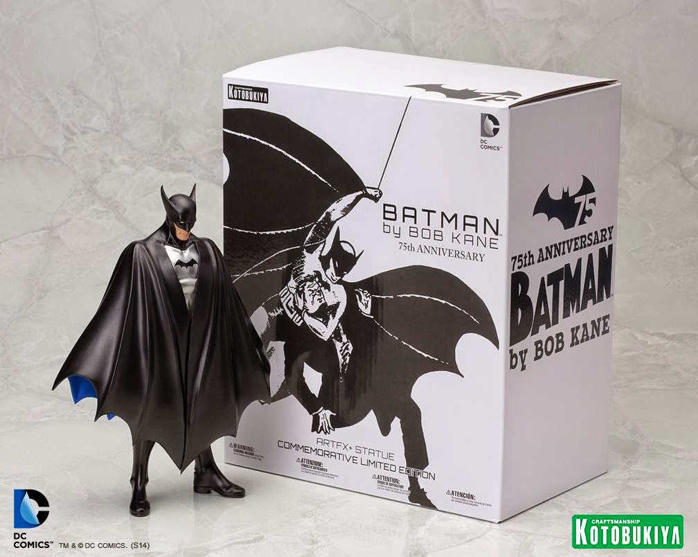 San Diego Comic-Con 2014 Exclusive “First Appearance” Batman ARTFX+ Statue & Packaging by Kotobukiya