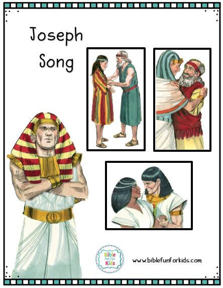Joseph's Life Song  Bible Fun For Kids