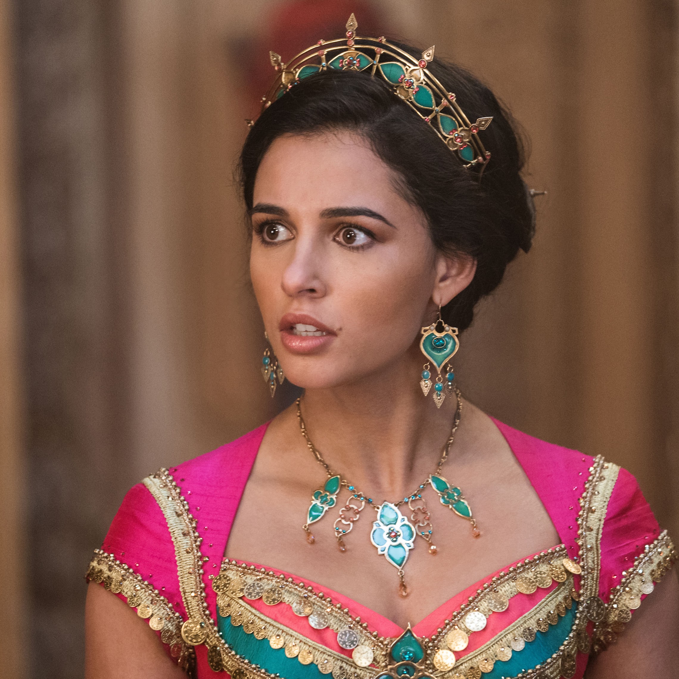 Princess Jasmine, Aladdin, 2019, Naomi Scott, 8K, 27 Wallpaper PC Desktop