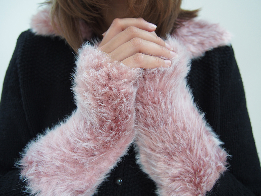 The Best Faux Fur Yarn I've Ever Seen -- Louisa Harding Luzia