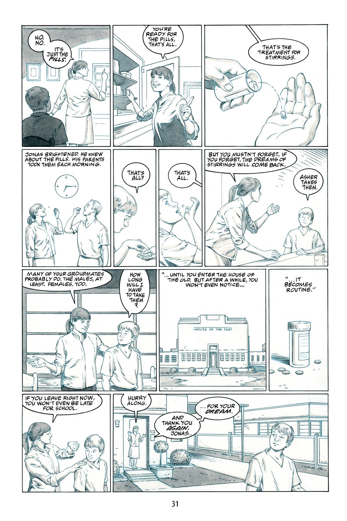 Read online The Giver comic -  Issue # TPB (Part 1) - 35