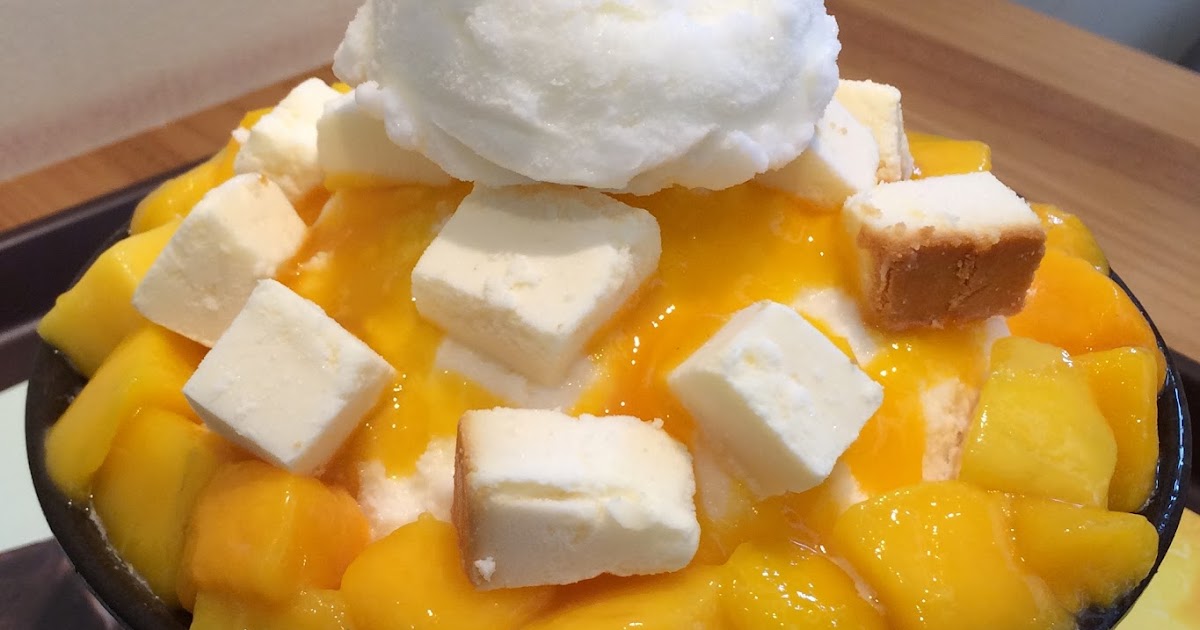 [Seoul Chungdam] Sulbing Korean Dessert Cafe Mango Cheese Bingsu
