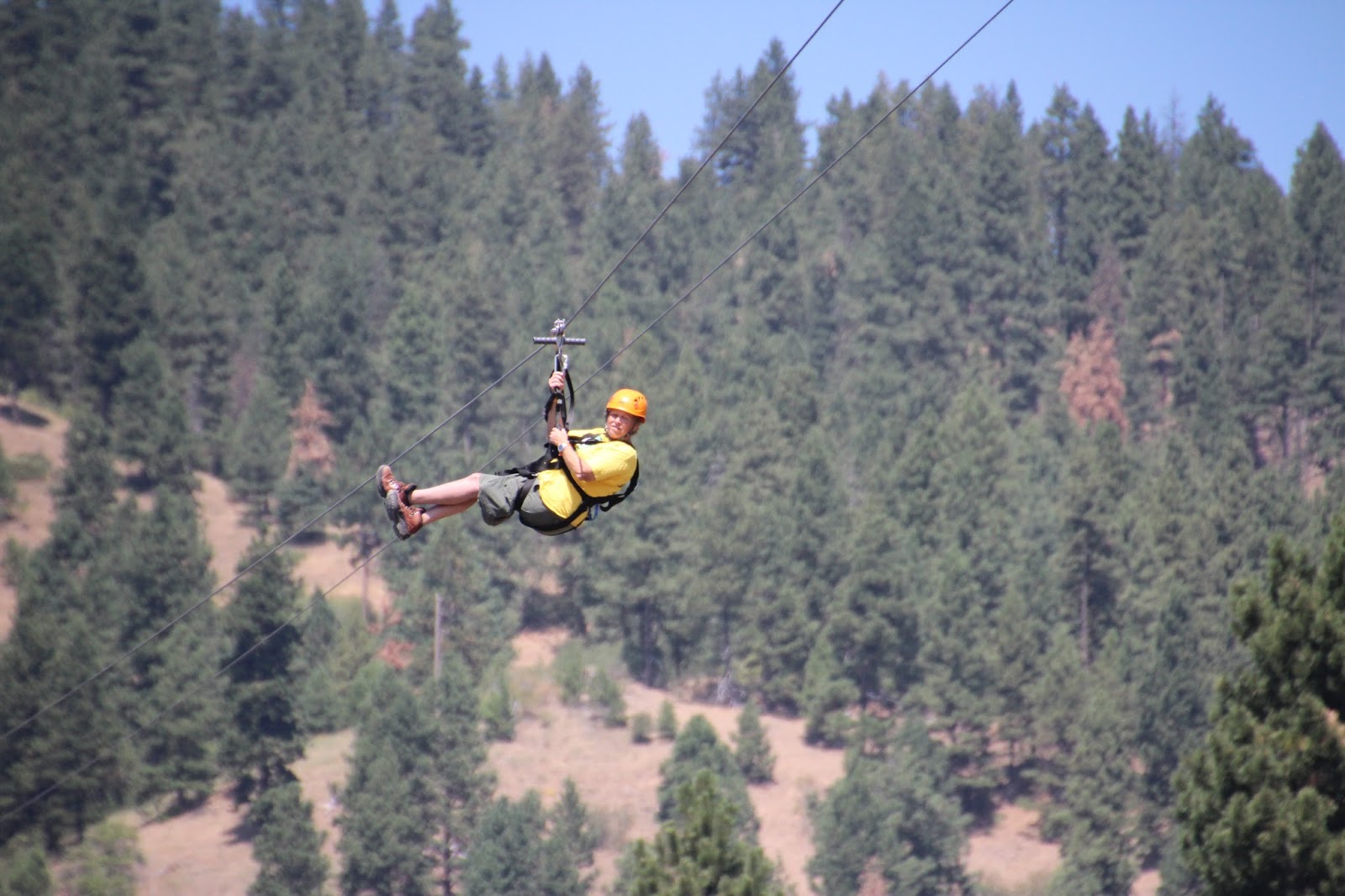 Ziplining Across the USA Friday August 16 Zip Idaho in