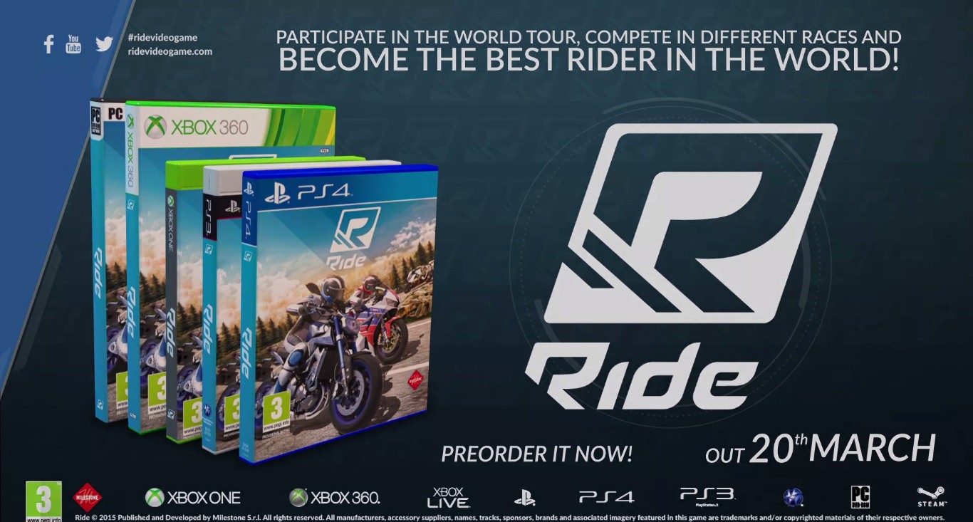 RIDE PC Game 2015 Free Download VideoGamesNest