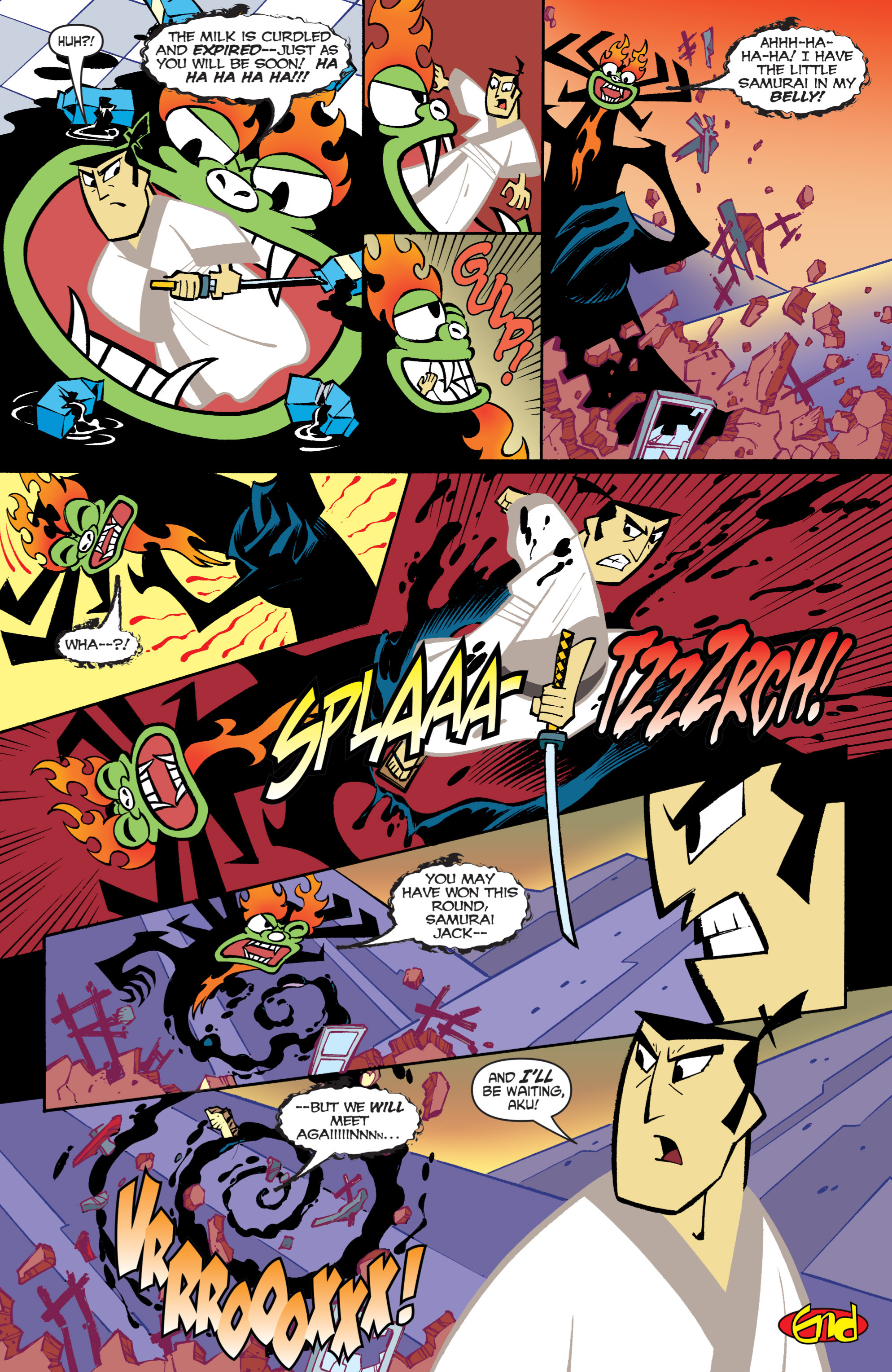 Read online Samurai Jack Classics comic -  Issue # TPB 1 - 70