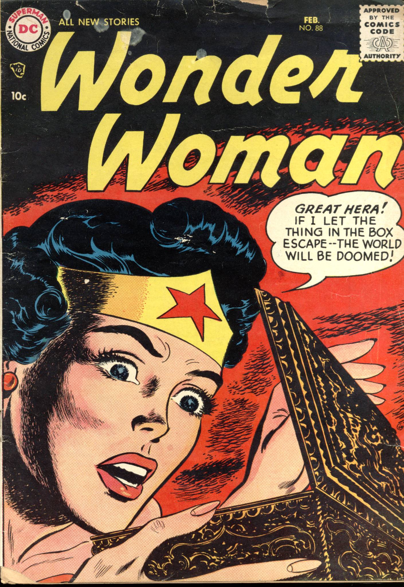 Read online Wonder Woman (1942) comic -  Issue #88 - 1