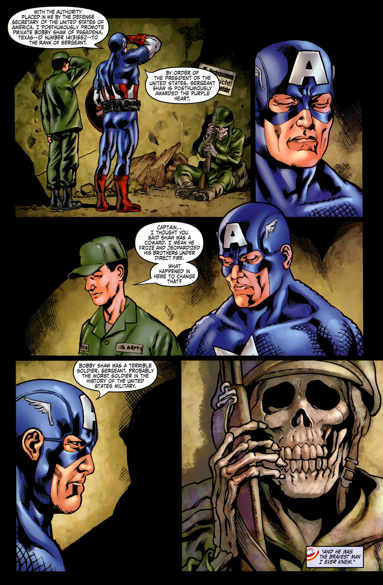 Read online Captain America Theater of War: America the Beautiful comic -  Issue # Full - 15