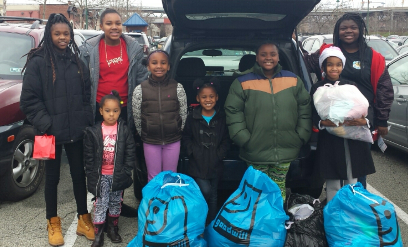 Girl Scouts Western Pennsylvania "Give A Little Love" by collecting