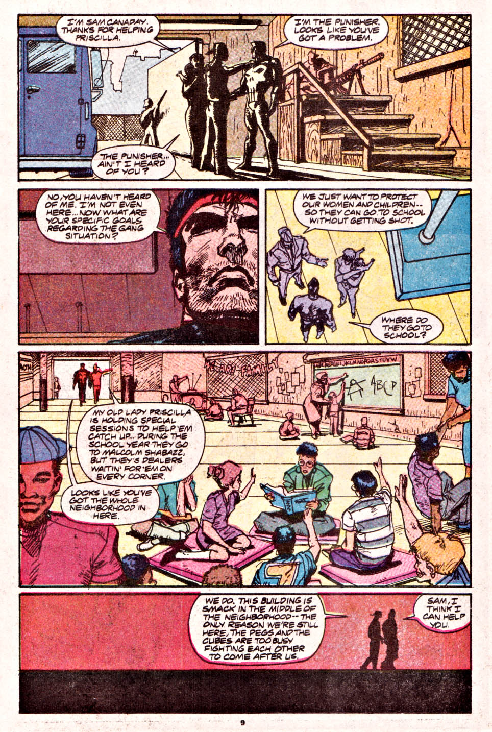 The Punisher (1987) Issue #36 - Jigsaw Puzzle #02 #43 - English 8