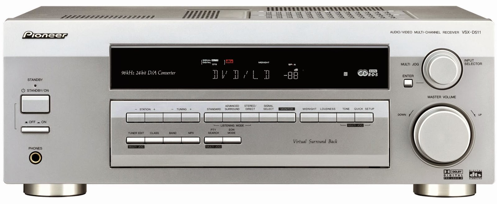 Pioneer VSX-D511 - AV Receiver | AudioBaza