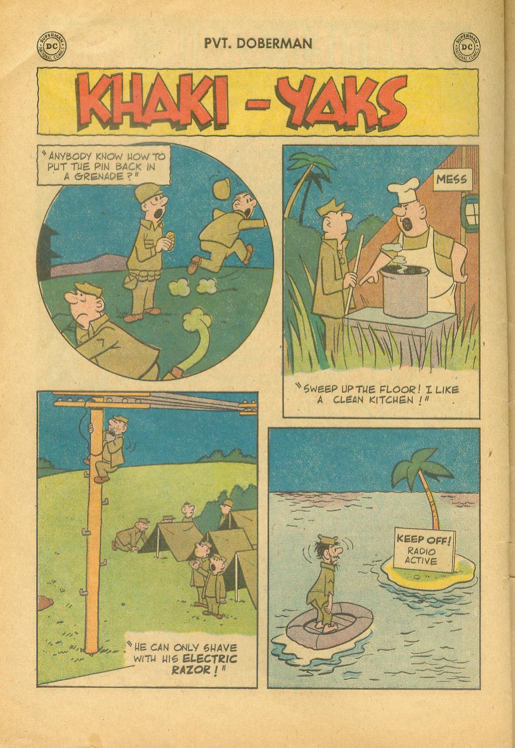 Read online Sgt. Bilko's Pvt. Doberman comic -  Issue #10 - 24